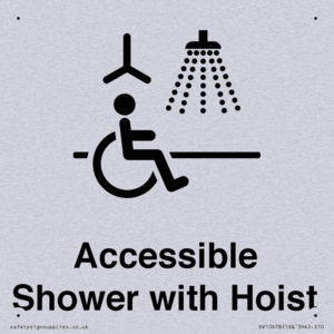 Accessible Shower with Hoist